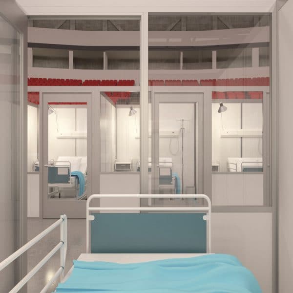 healthcare_temporary_modular_rooms_and_sneeze_guard_screens_rendering